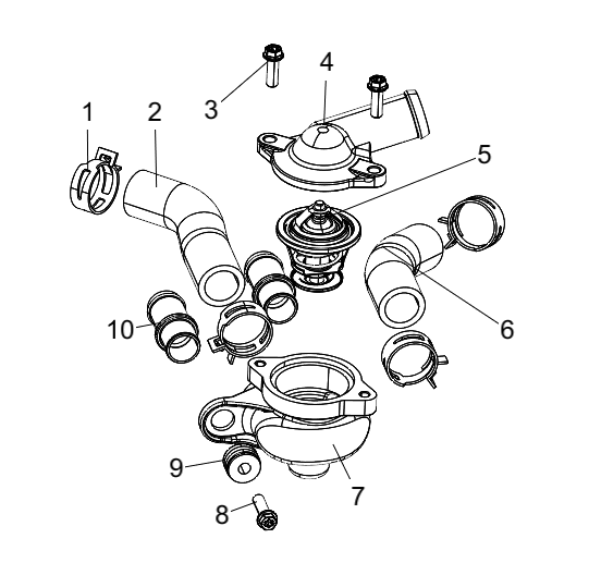 E20 THERMONSTAT SUB-ASSEMBLY