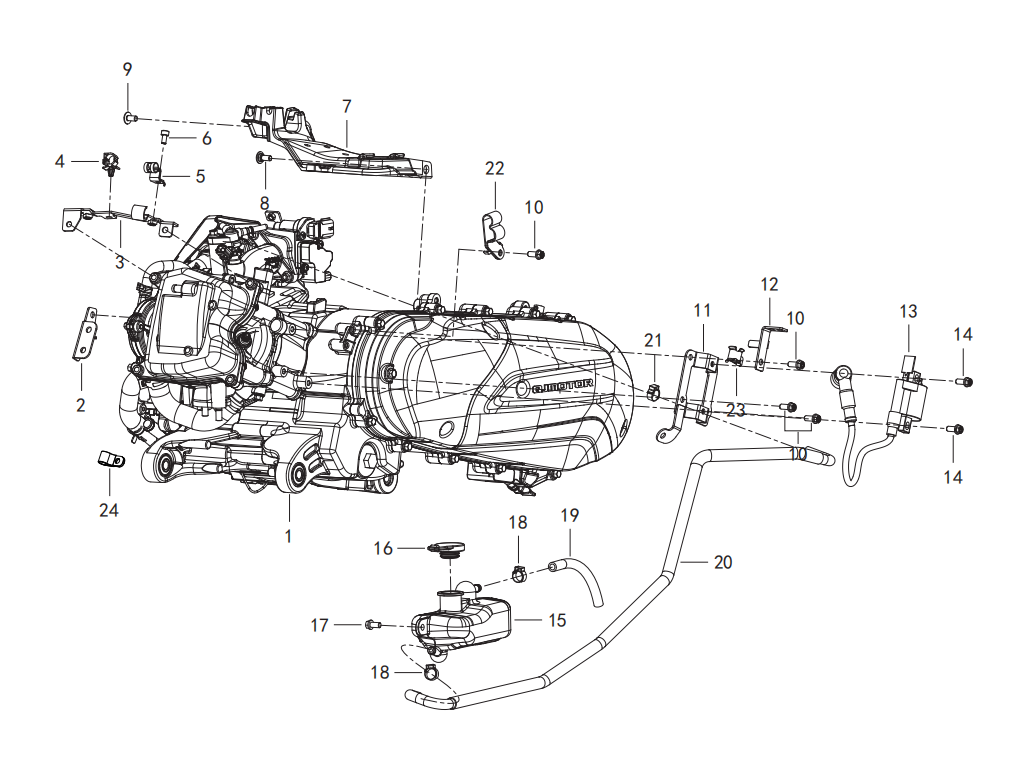 F27ENGINEATTACHMENTASSY.