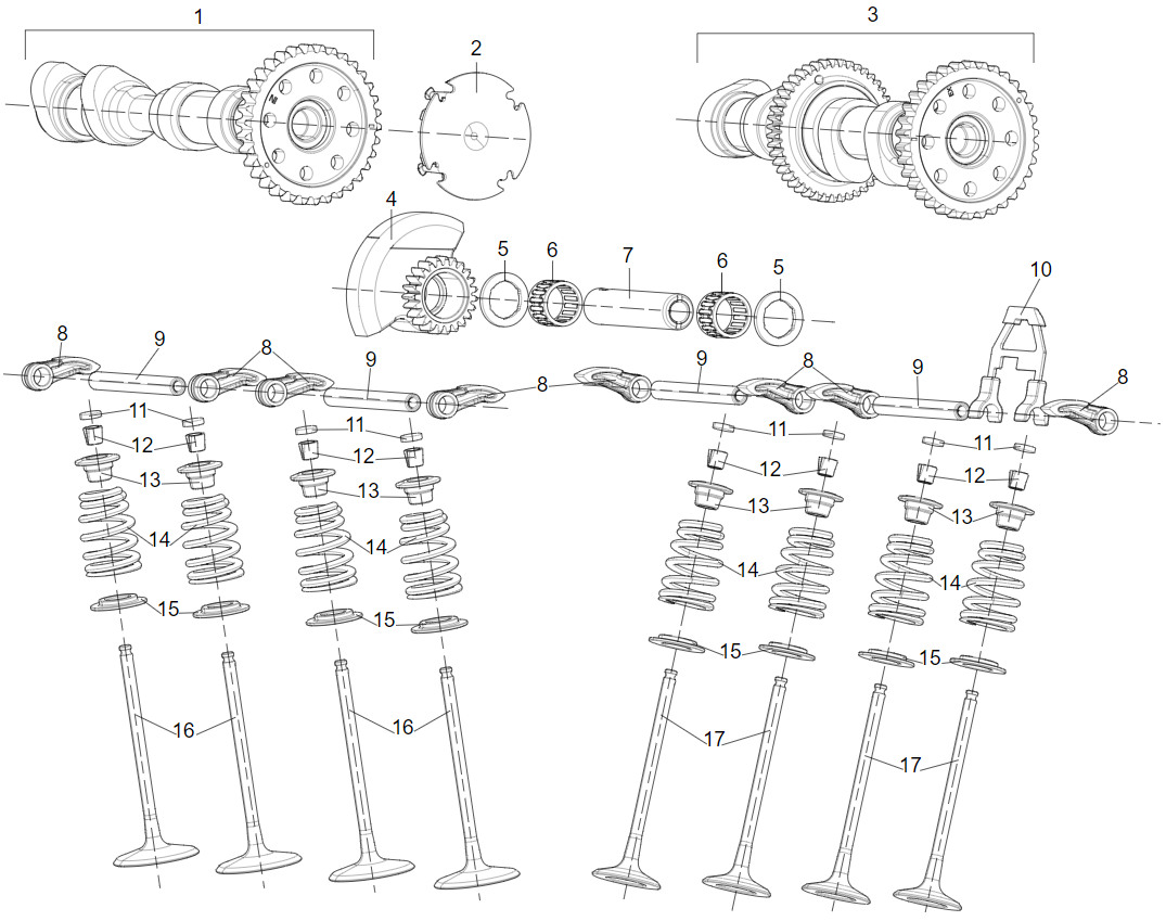 E03 VALVE MECHANISM SUB-ASSY