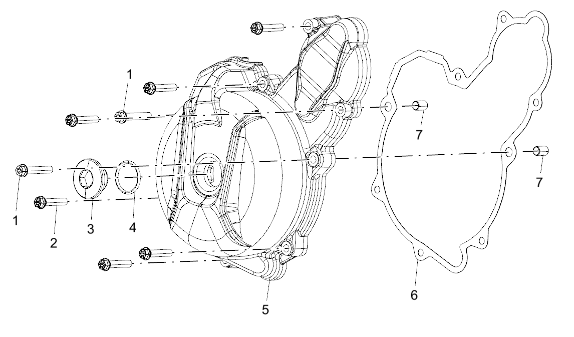 E07 LEFT COVER ASSY