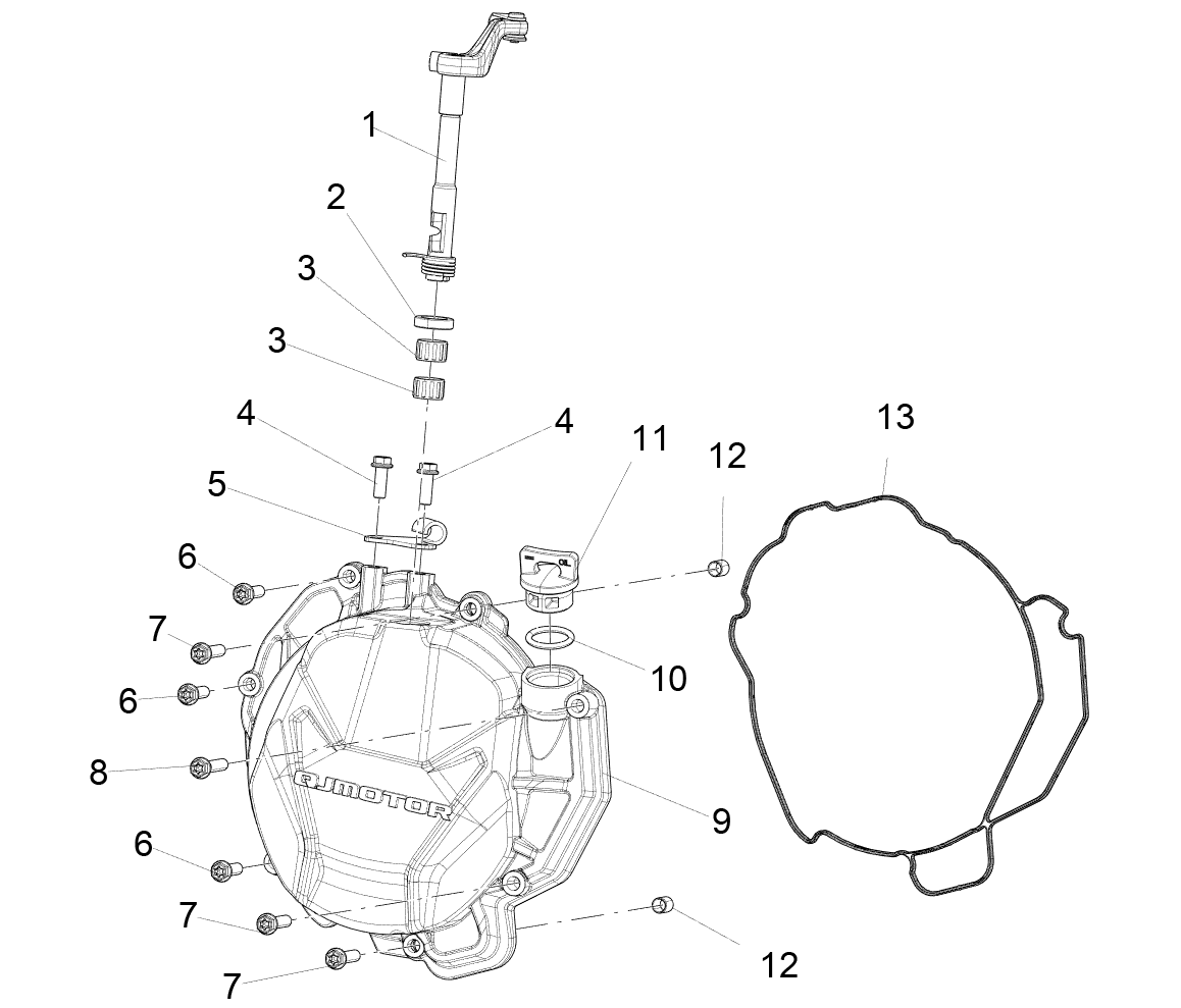 E08 RIGHT COVER ASSY