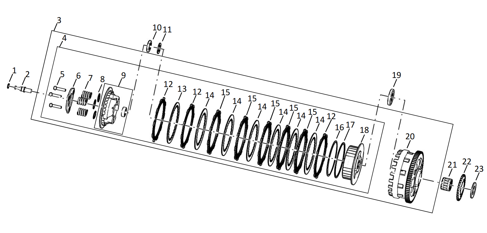 E12 CLUTCH SYSTEM