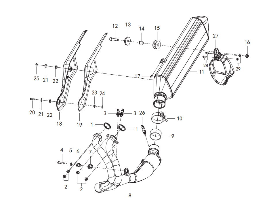 F05 MUFFLER ASSY.