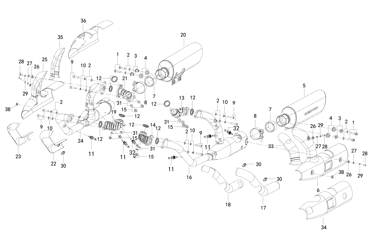 F05 MUFFLER ASSY.