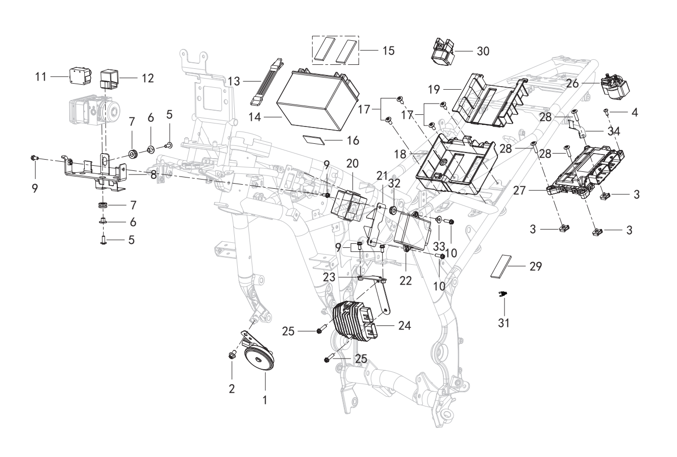 F28 I ELECTRICAL EQUIPMENT ASSY.