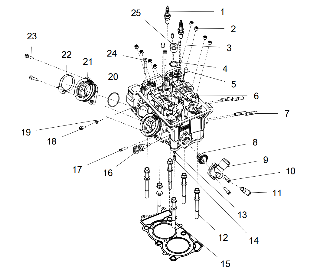 E01 CYLINDER HEAD