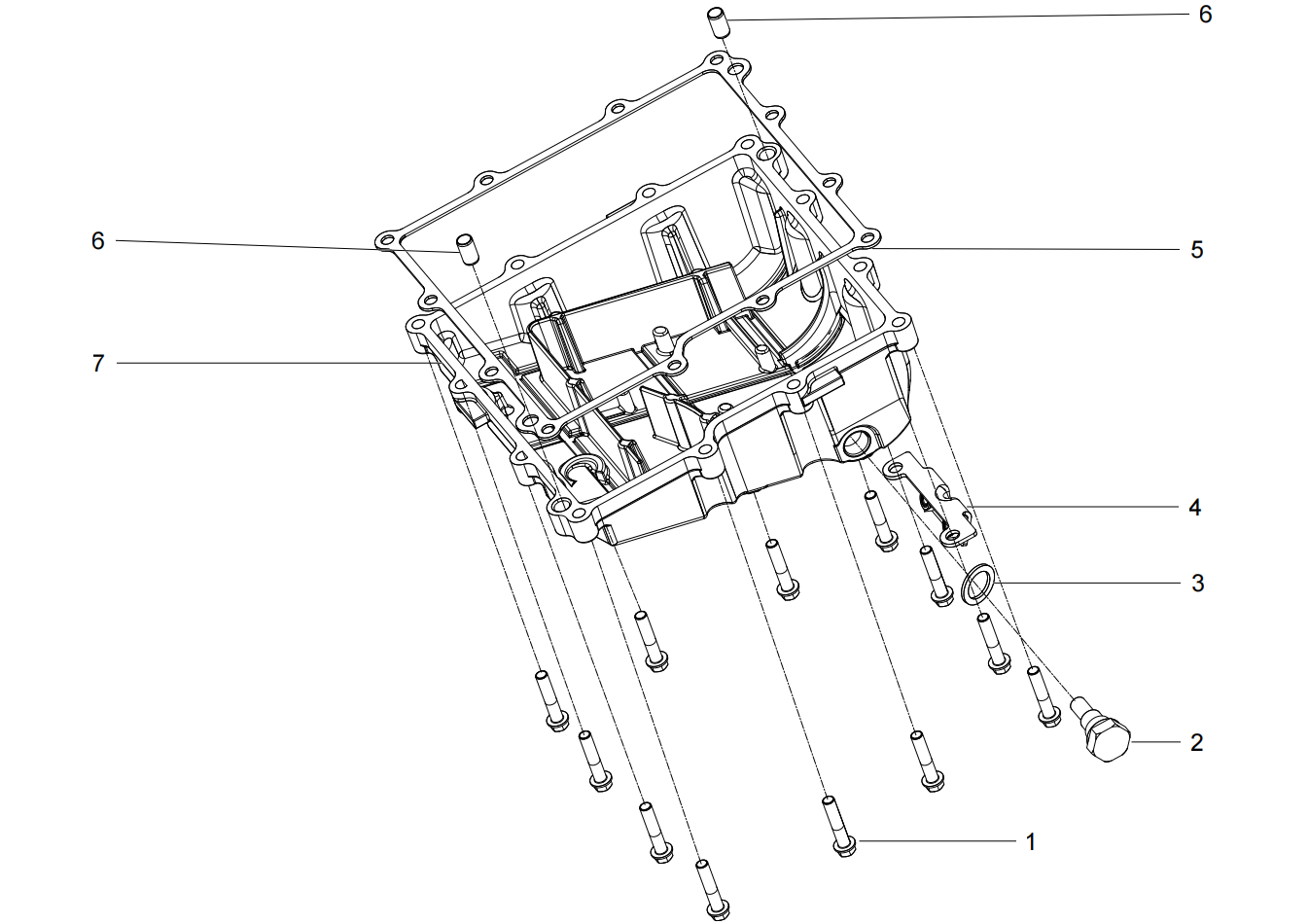 E12 OIL PAN ASSY