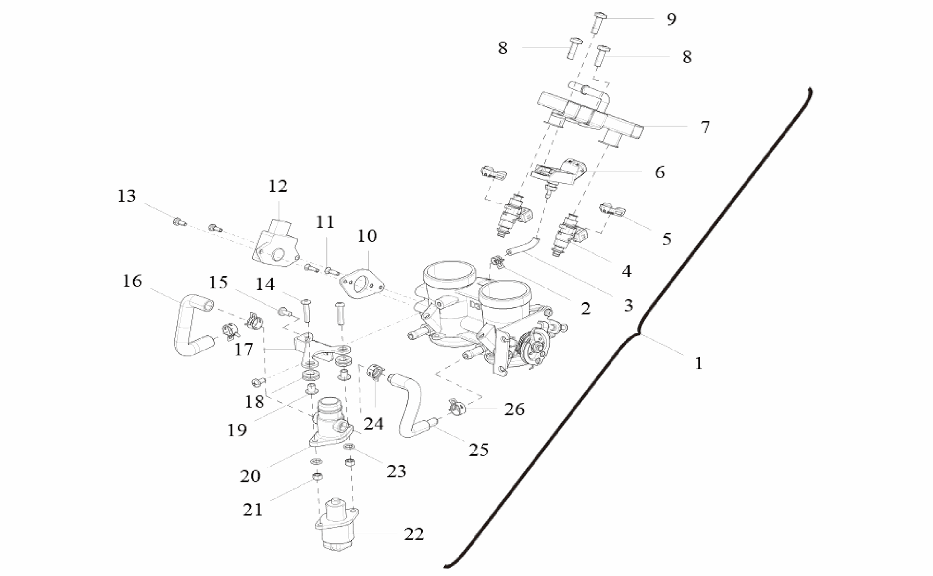 E15 THROTTLE BODY SYSTEM