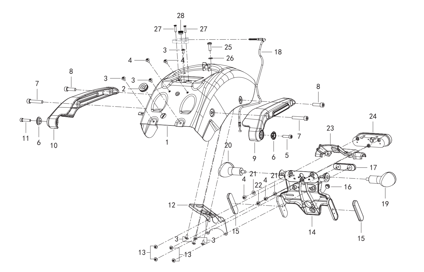 F13 Ⅰ PEDALING ASSY.
