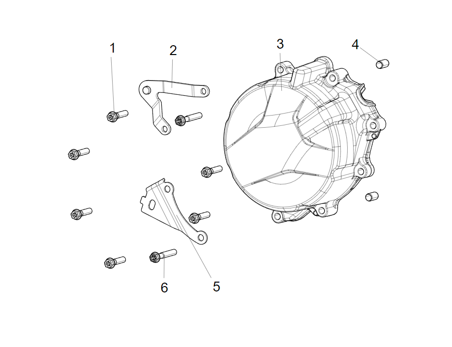 E12 LEFT COVER ASSY