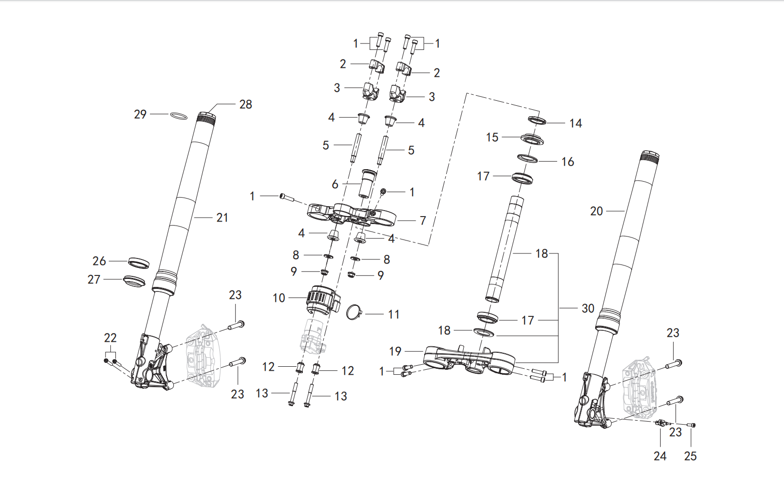 F02 FORK ASSY.