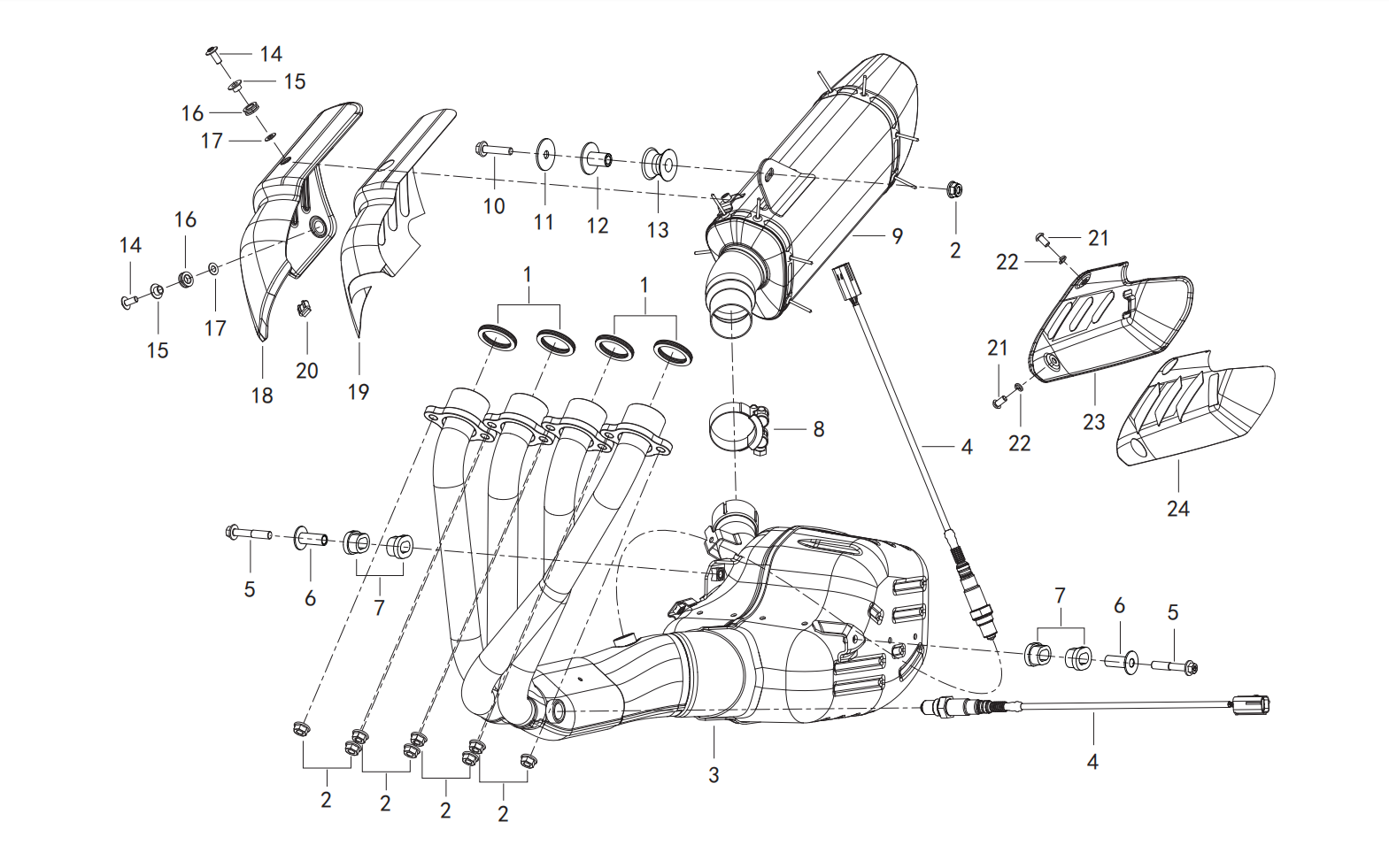 F05 MUFFLER ASSY.