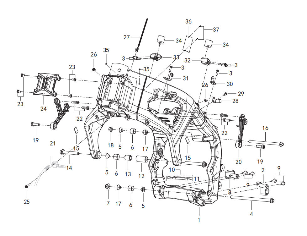 F11 Ⅰ FRONT FRAME ASSY.