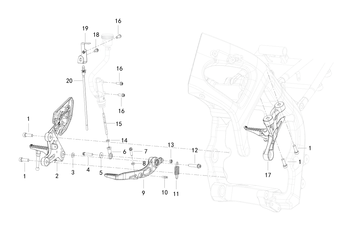 F15 Ⅱ PEDALING ASSY.