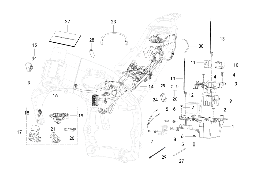 F23 II ELECTRICAL EQUIPMENT ASSY.