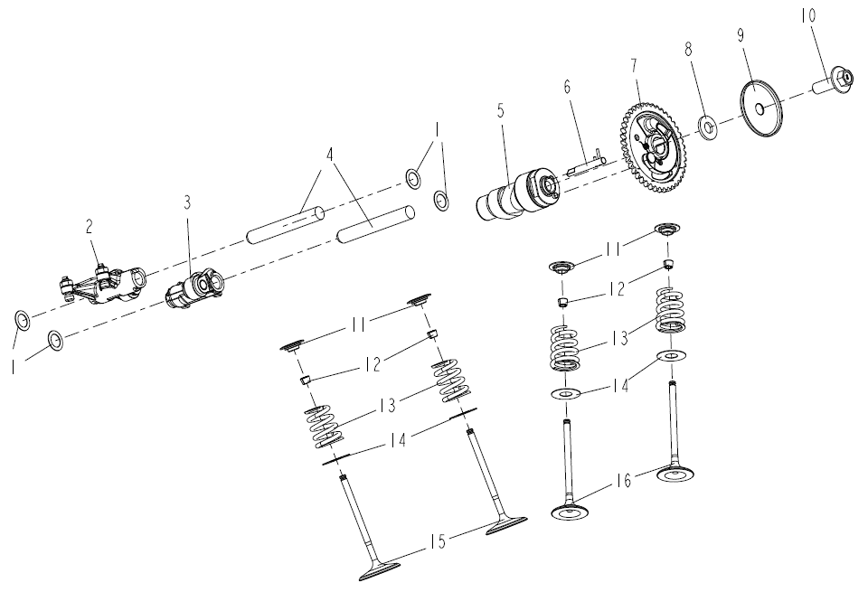 E05 VALVE MECHANISM SUB-ASSEMBLY