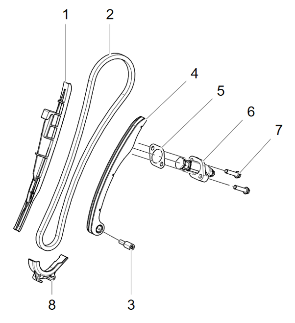 E15 TENSIONER ASSEMBLY POINTS
