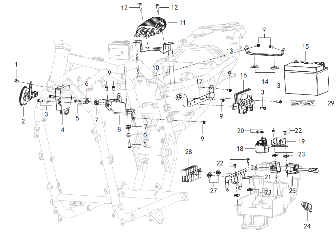 F21 I ELECTRICAL EQUIPMENT ASSY.
