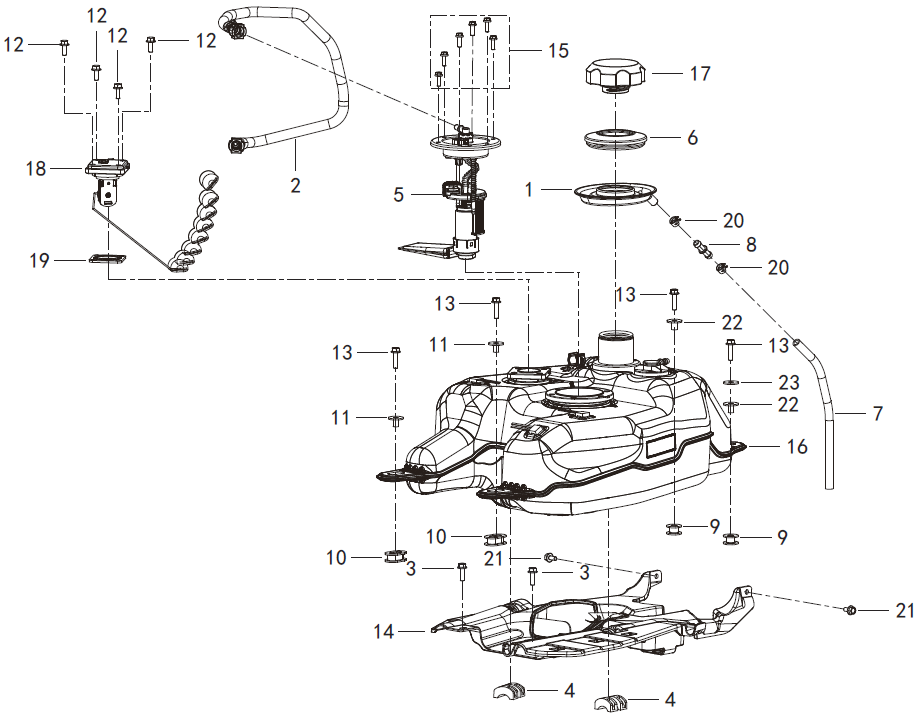 F20 FUEL SYSTEM.
