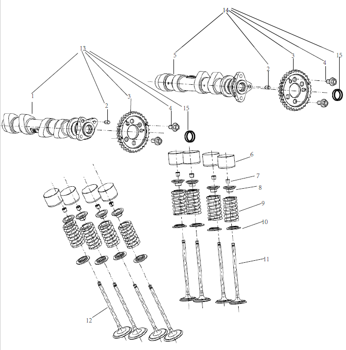 E04 VALVE MECHANISM SUB-ASSEMBLY